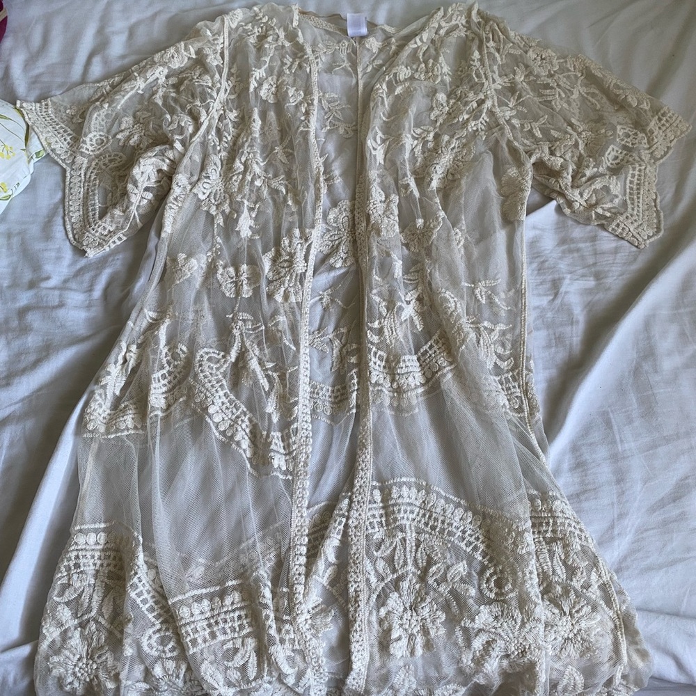 Small to Medium boho cover up